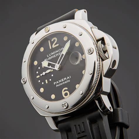 historic panerai watches|pre owned panerai submersible.